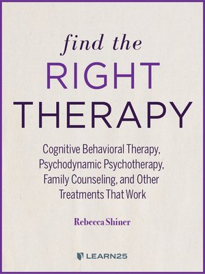 cover image of Find the Right Therapy
